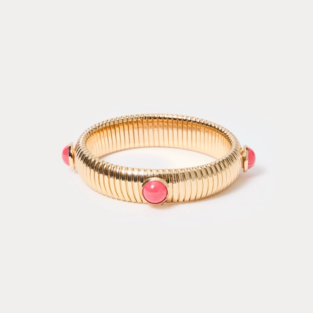 NWT Lilly Pulitzer Sunbelievable Gold Stretch Bracelet